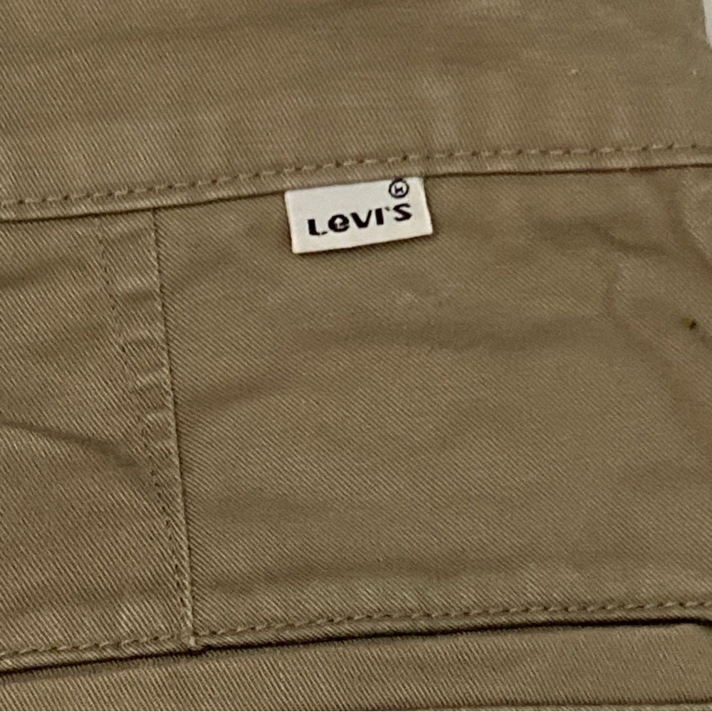 Levi's Two Hose Brand Khaki Pants Men’s Size 38 X 34 Chino Straight  Flat Front - Picture 6 of 16